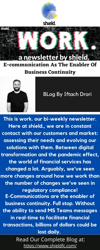 Shield | AI-Driven Communications Compliance Platform