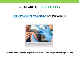 What is Leucovorin used for
