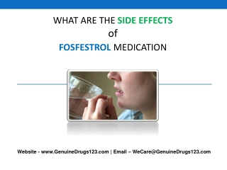 What are the Side effects of Fosfestrol