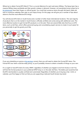 The Ultimate Glossary of Terms About bts bracelet
