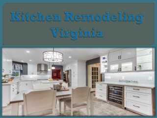 Kitchen Remodeling Virginia