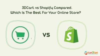 3DCart vs Shopify Compared. Which Is The Best For Your Online Store?