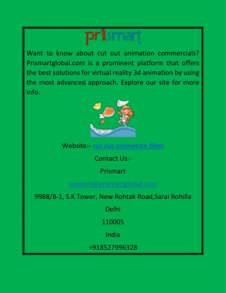 Cut Out Animation Films  Prismartglobal.com98