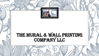 Mural Printing Company New Jersey