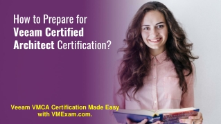 {PDF] Veeam Certified Architect (VMCA) Certification Exam