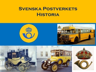 Svenska Postverket historia