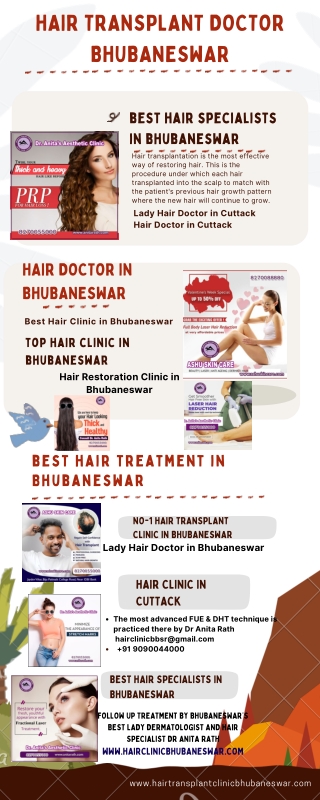 Hair Transplant Doctor Bhubaneswar - Hair Clinic in Bhubaneswar