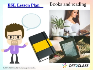 An Intermediate ESL Lesson Plan On Books And Reading