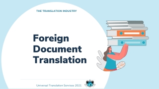 Foreign Document Translation