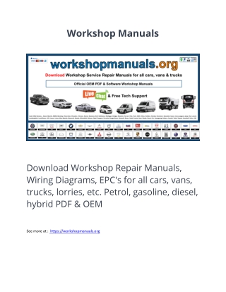 WorkshopManuals.Org