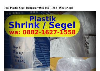 Jual Plastik Segel Denpasar O88ᒿ•1Ϭᒿ7•1558(WA)