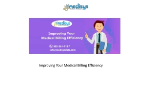 Improving Your Medical Billing Efficiency
