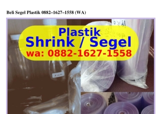Beli Segel Plastik Ô88ᒿ·lᏮᒿ7·l558(WA)