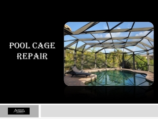 Pool Cage Repair Service In Naples | Aluminum Master LLC