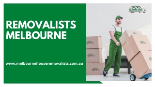Removalists Melbourne | Melbourne House Removalists