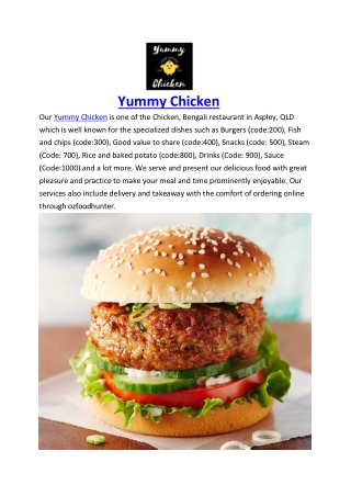 5% off - Yummy Chicken Aspley Bengali Restaurant, QLD
