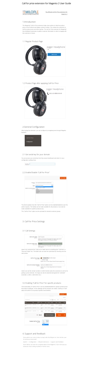 Magento 2 Call For Price By Milople