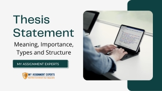 Thesis Statement Meaning, Importance, Types and Structure