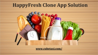 HappyFresh Clone App Solution