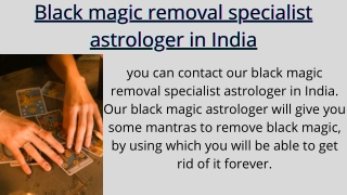 Black magic removal specialist astrologer in India | 91-9888202178
