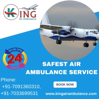 Take the Best ICU Air Ambulance in Agartala by King