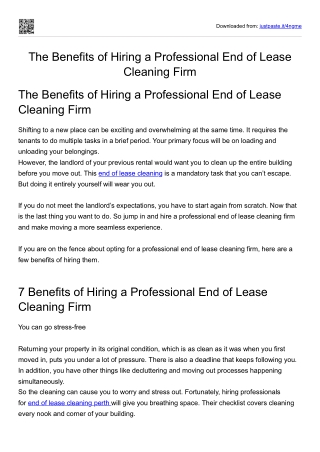 End Of Lease Cleaning Perth | Bond Cleaning Perth - Likeclean.com.au