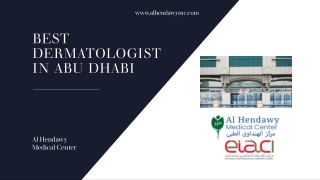 Best Dermatologist in Abu Dhabi