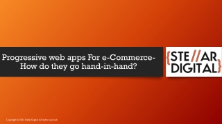 Progressive web apps For e-Commerce- How do they go hand-in-hand?