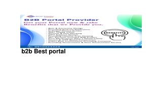 b2b best portal