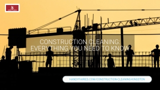 Construction Cleaning