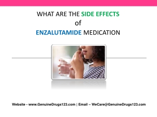 Does Enzalutamide cause Weight Loss