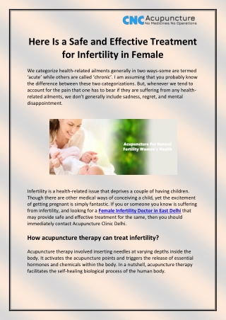 Best Fertility Center in East Delhi