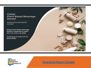 Plant-Based Beverage Market