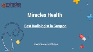 Best Radiologist in Gurgaon