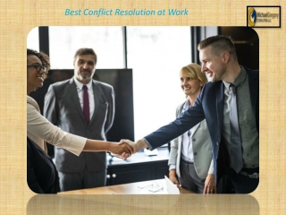 Best Conflict Resolution at Work