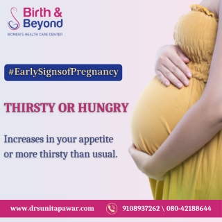 #2 Early signs of pregnancy - Best Gynaecologist In HSR Layout - Dr Sunita Pawar