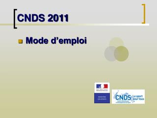 CNDS 2011