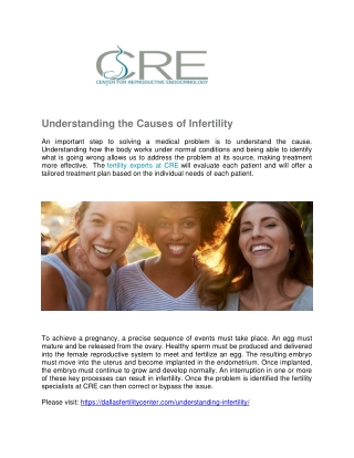 CRE Fertility Specialists | Center for Reproductive Endocrinology