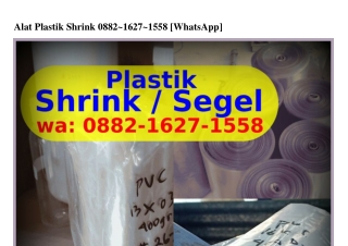Alat Plastik Shrink O88ᒿ.IᏮᒿ7.I558{WhatsApp}