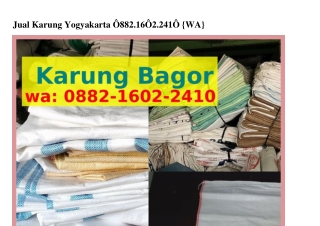 Jual Karung Yogyakarta Ö88ᒿ–l6Öᒿ–ᒿԿlÖ{WhatsApp}