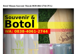 Botol Minum Souvenir Murah O8ᣮ8–ԿOᏮ1–ᒿ7ԿԿ[WhatsApp]