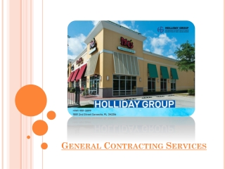 Choose Responsible General Contracting Services For Your House