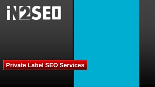 Local SEO Reseller - In2SEO