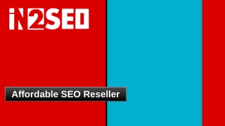 Affordable SEO Reseller - In2SEO