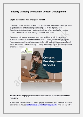 content development service provider-converted