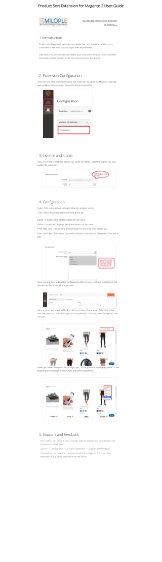 Magento 2 Product Sort
