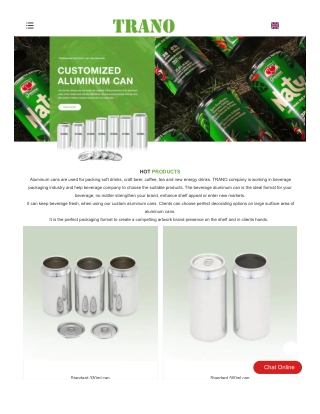 Custom Aluminum Cans