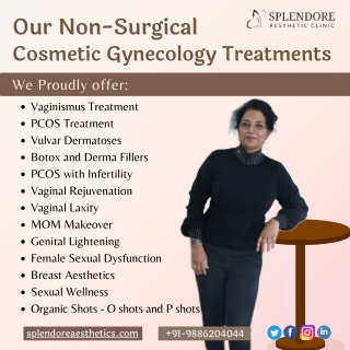 Our Services | Best Cosmetic Gynaecology treatments in HSR layout