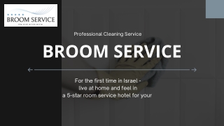 Best House Cleaning Service In Tel Aviv – Broom Service