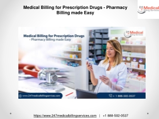 Medical Billing for Prescription Drugs - Pharmacy Billing made Easy